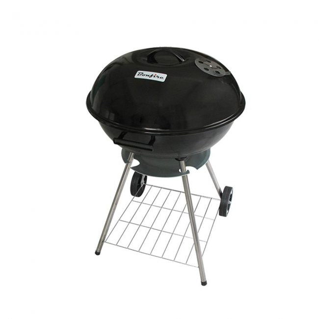 Bonfire Barbacoa a carbón 22" redonda con tapa ai-3602110