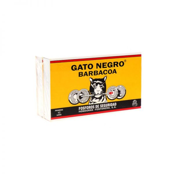 Gato Negro Fosforo para BBQ encendedores 2x40unid gb-5052