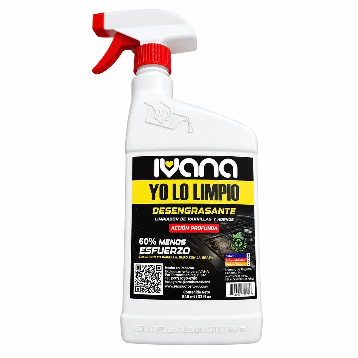 Ivana Desengrasante Yo Lo Limpio Heavy Duty bio degradable (A)