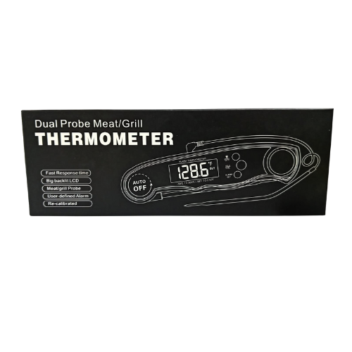 Ivana Termómetro doble para carne/parrilla (A)