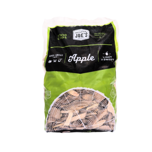 Oklahoma Joe's Virutas ahumadoras de madera de manzana, bolsa de 2 libras(A)