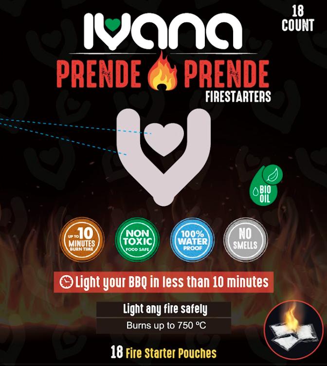 Bolsita de encendido Prende Prende 18unid iv-3166-1