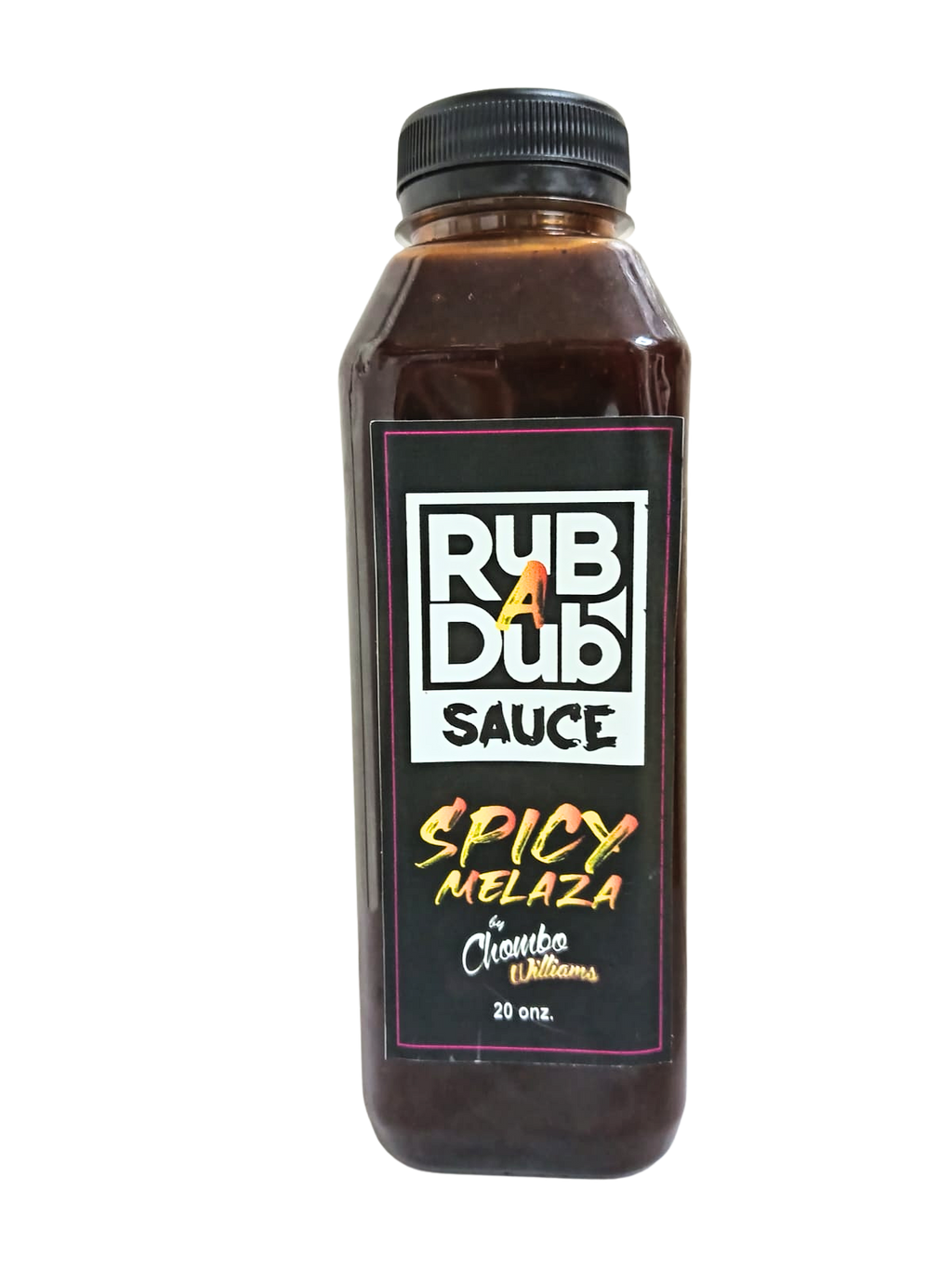 Rub a Dub Salsa bbq Spicy Melaza 20oz (E)