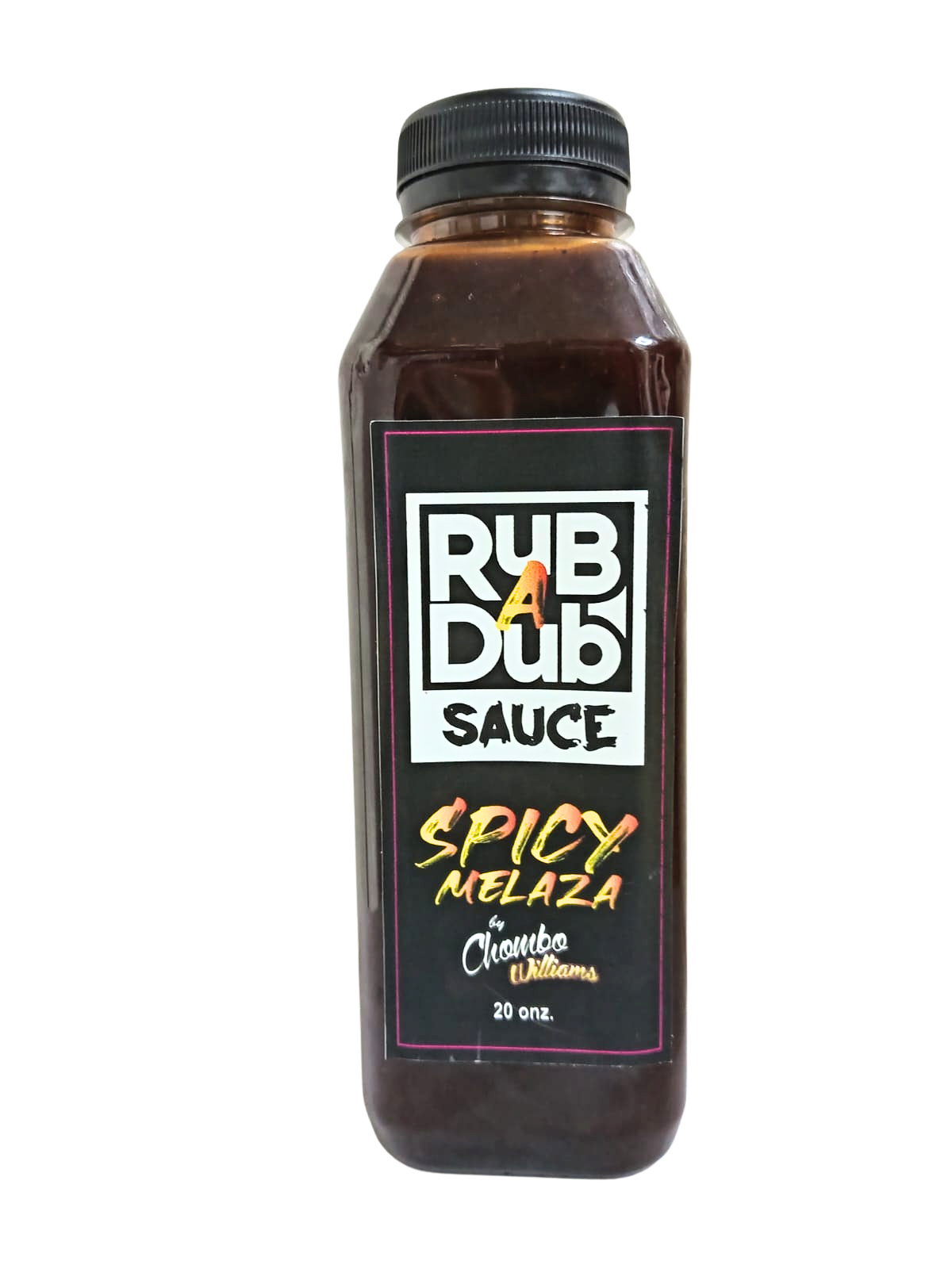 Rub a Dub Salsa bbq Spicy Melaza 20oz (E)