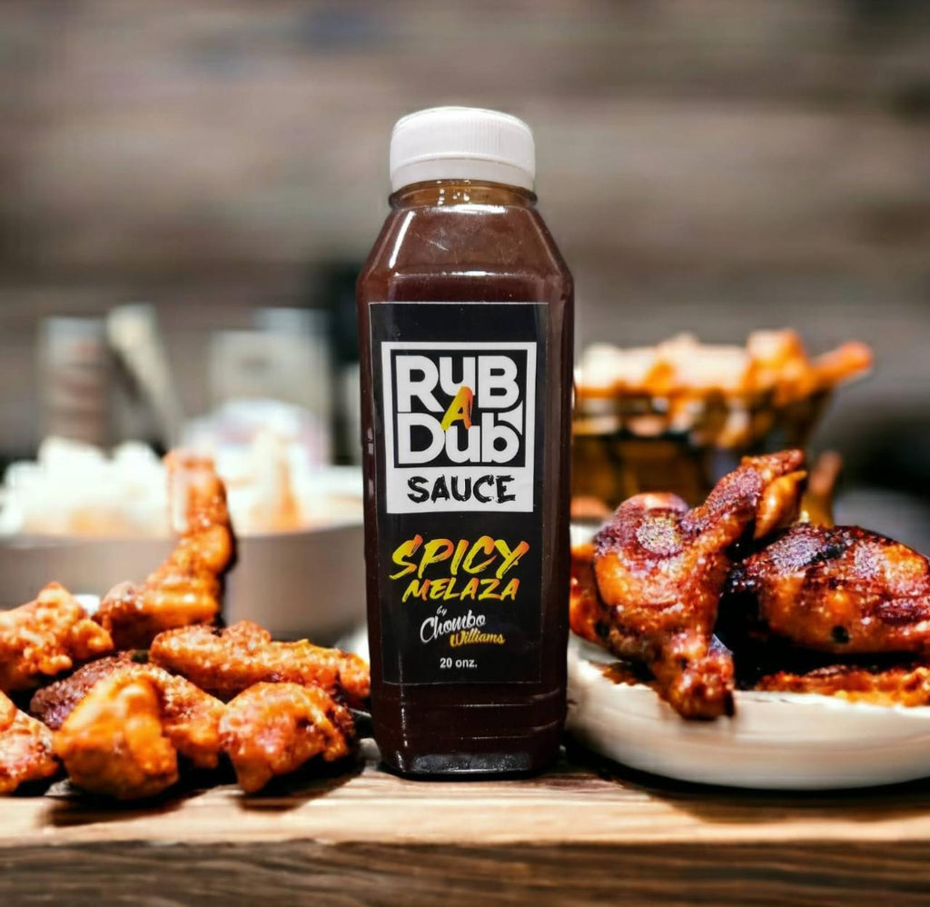 Rub a Dub Salsa bbq Spicy Melaza 20oz (E)