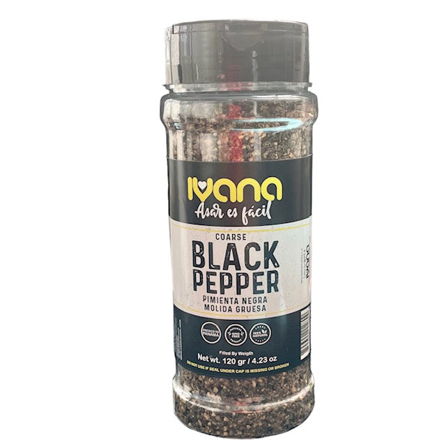 Ivana Asar es fácil Pimienta negra 120g Coarse Ivana (E)